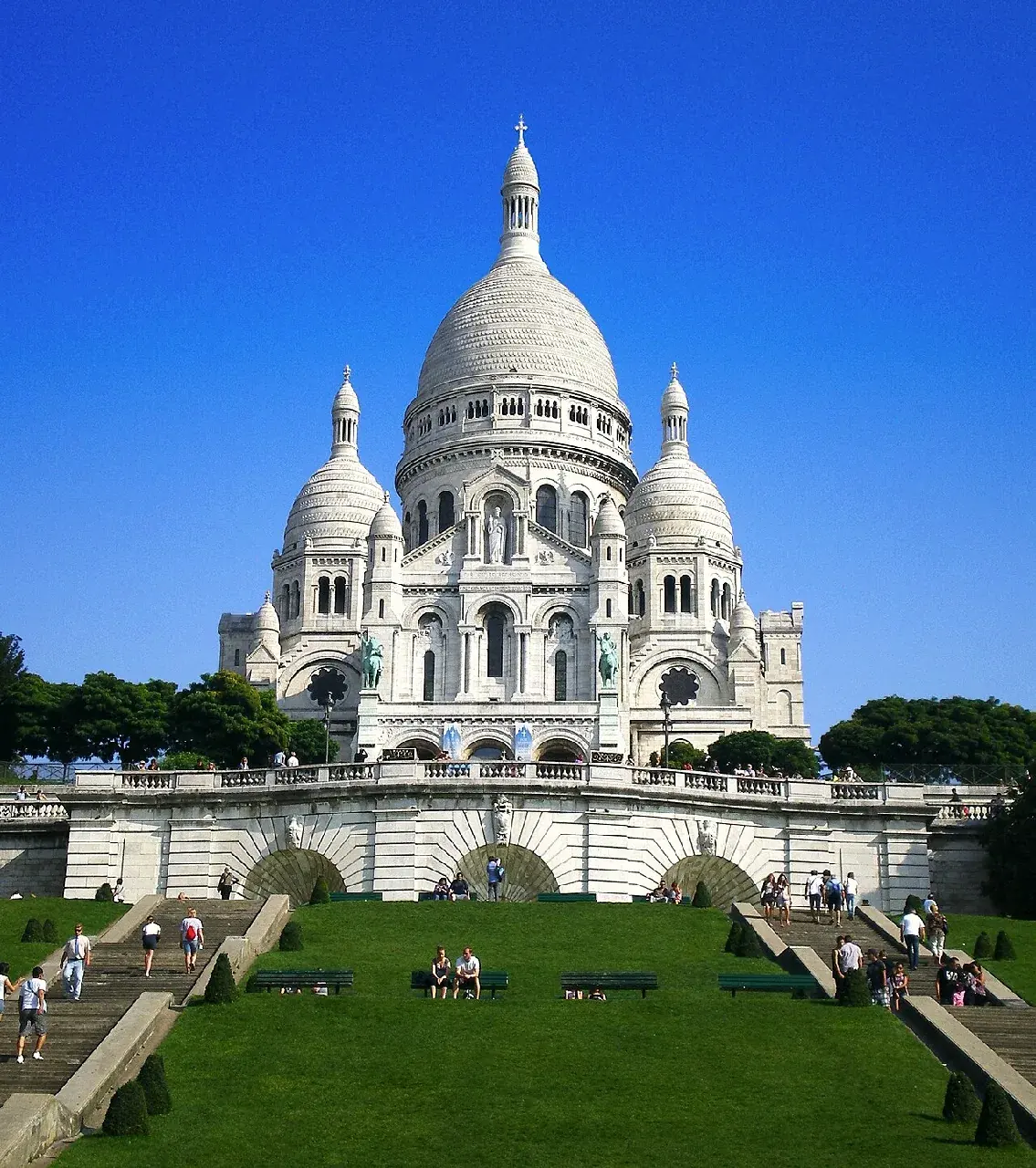 Montmartre Sacre-Coeur Bazilikası