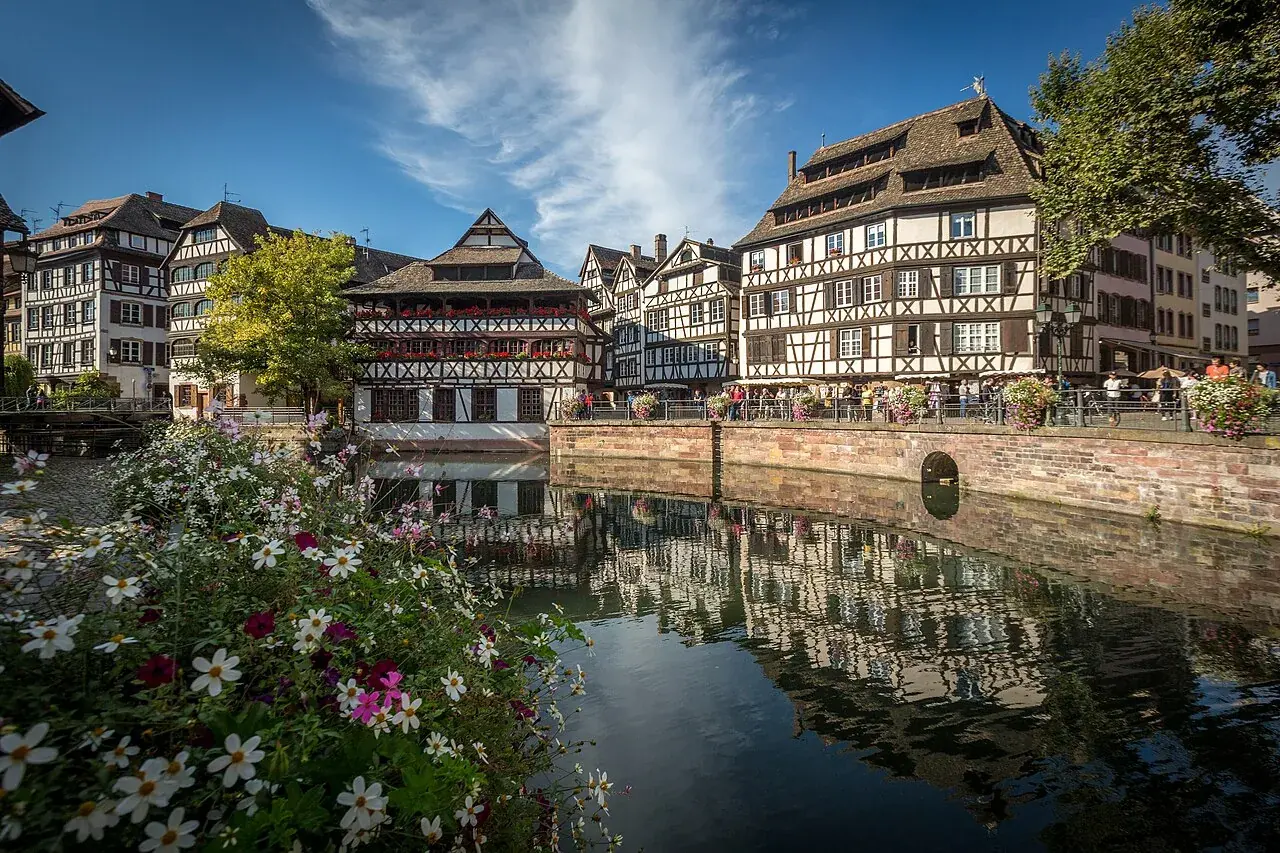 Strazburg Petite France Kanallari